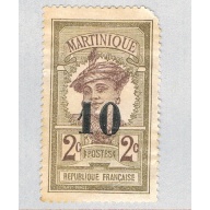 Martinique 106 Unused Woman 1920 CV 2.10 (BP6183)