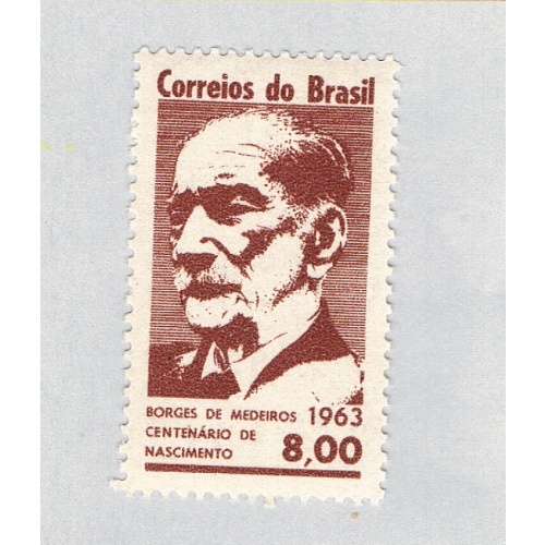Brazil 969 Unused de Modeiros 1 1963 (BP63008)