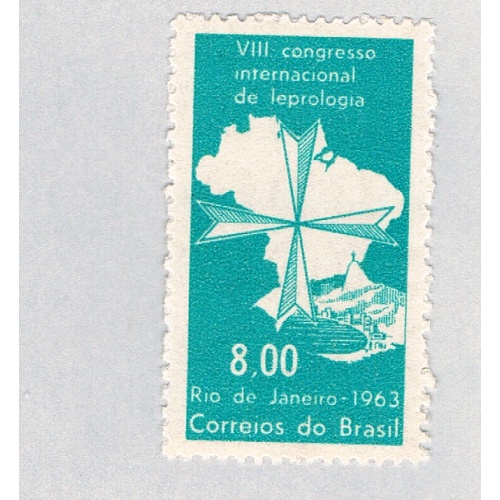 Brazil 966 Unused Compass Rose 2 1963 (BP63016)