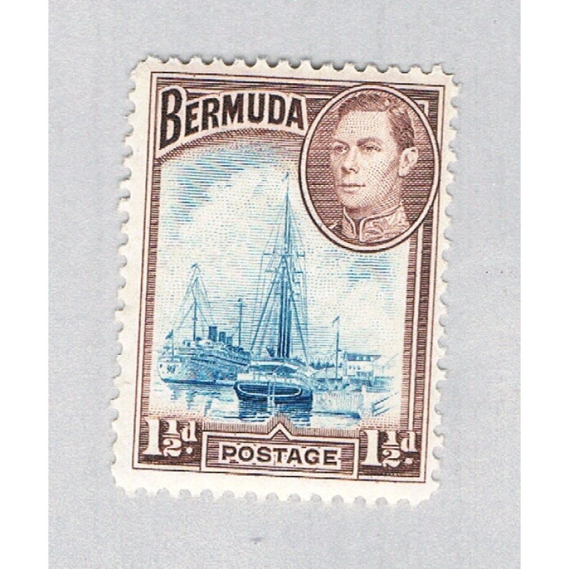 Bermuda 119 MLH Hamilton Harbor 1 1938 CV 4.75 (BP64021)