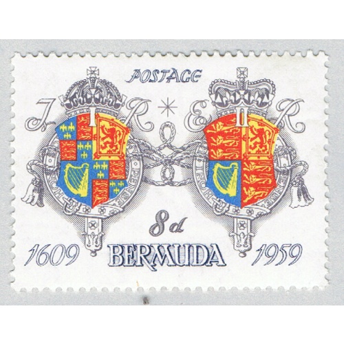 Bermuda 172 Unused Arms 1 1959 (BP64414)