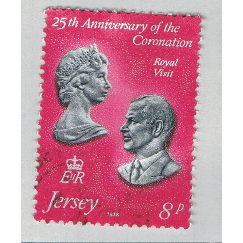 Jersey 195 Used Elizabeth II Portraits 1978 (BP64912)