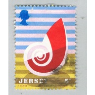 Jersey 124 Used Sea Shell 1 1975 (BP64922)