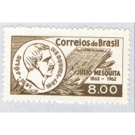 Brazil 942 Unused Julio Mesquita 1962 CV 1.25 (BP65101)