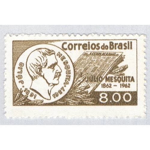 Brazil 942 Unused Julio Mesquita 2 1962 CV 1.25 (BP65103)