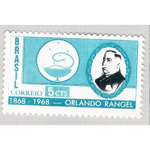 Brazil 1075 Unused Orland Rangel 2 1968 (BP65106)