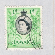 Jamaica 160 Used Palms 1956 (BP65526)