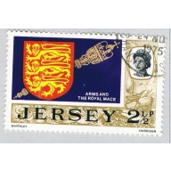 Jersey 38 Used Arms of Jersey 1970 (BP66026)