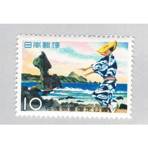 Japan 653 Unused Local Dancer 1958 (BP66112)