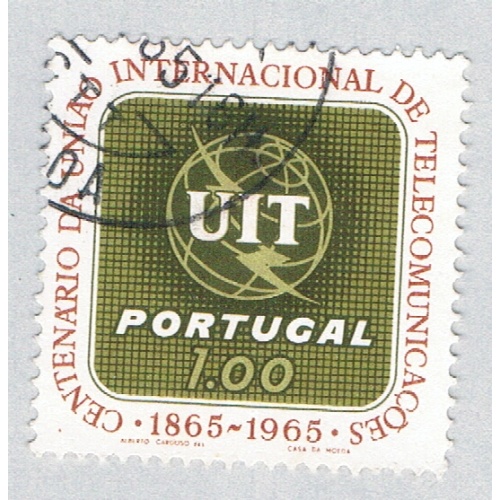 Portugal 950 Used ITU Emblem 1 1965 (BP66425)