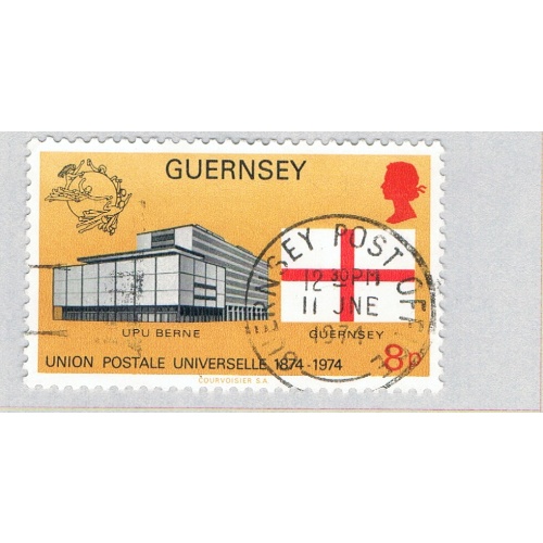 Guernsey 113 Used UPU Headquarters 1974 (BP66618)