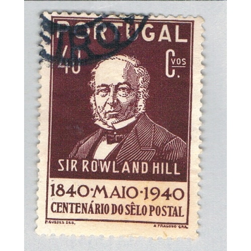 Portugal 598 Used Sir Rowland Hill 1 1940 (BP66720)