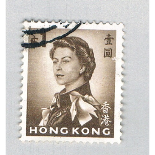 Hong Kong 212 Used Queen Elizabeth II 1 1962 (BP67103)