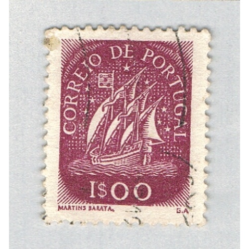 Portugal 622 Used Ancient Sailng Vessel 1943 (BP67113)