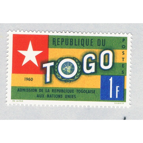 Togo 388 MLH Togo Flag 1 1961 (BP67716)