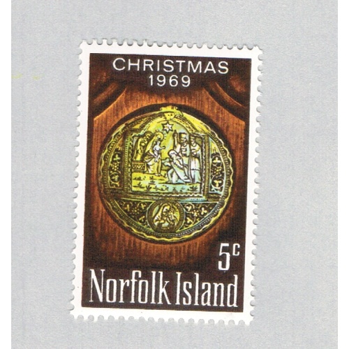 Norfolk Island 125 Unused Nativity 1969 (BP68016)