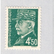 France 447 Unused Marshal Petain 1941 CV 1.00 (BP68137)