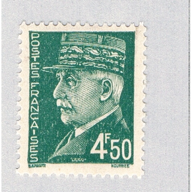 France 447 Unused Marshal Petain 1941 CV 1.00 (BP68137)