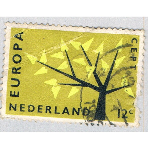 Netherlands 394 Used Europa 1962 (BP68303)