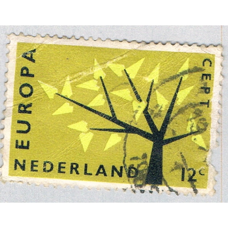 Netherlands 394 Used Europa 1962 (BP68303)