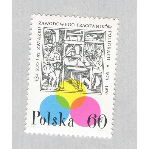 Poland 1719 Unused Print Shop 1970 (BP68414)