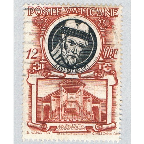 Vatican 161 Used Basillica 1953 (BP68505)