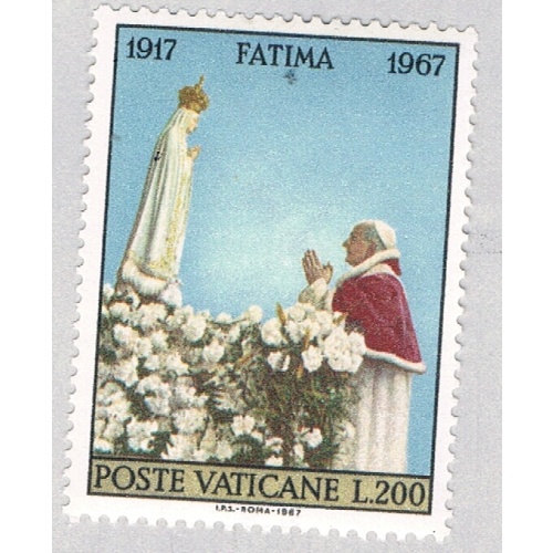 Vatican 457 Unused Fatima 1967 (BP68511)