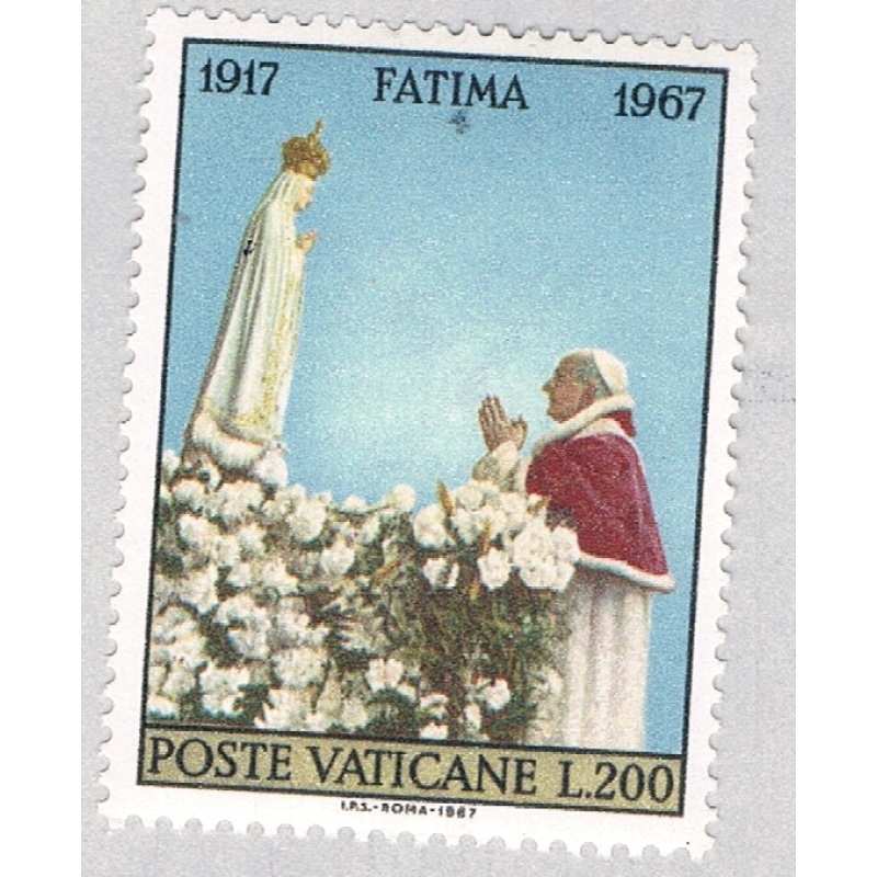 Vatican 457 Unused Fatima 1967 (BP68511)