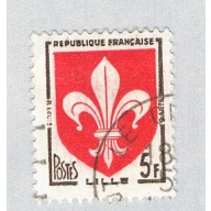 France 902 Used Arms of Lille 1 1958 (BP69013)
