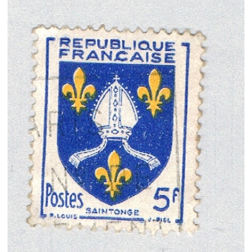 France 739 Used Arms of Saintonge 1954 (BP69014)