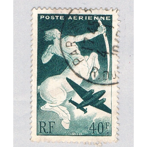 France C18 Used Centaur and Plane 2 1946 (BP69112)