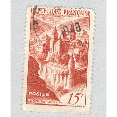 France 592 Used Conques 1948 (BP69114)