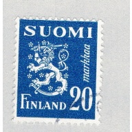 Finland 296 Used Lion 1 1950 (BP69606)