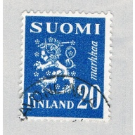 Finland 296 Used Lion 2 1950 (BP69607)