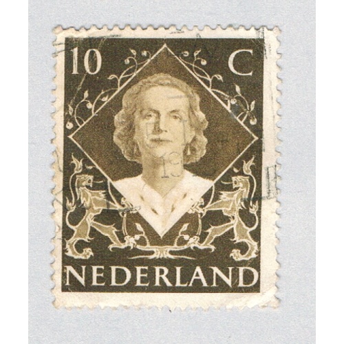 Netherlands 304 Used Queen Juliana 1948 (BP69808)