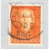 Netherlands 308 Used Queen Juliana 2 1949 (BP70003)