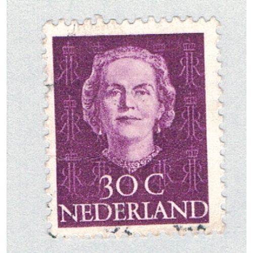 Netherlands 313 Used Queen Juliana 2 1949 (BP70006)
