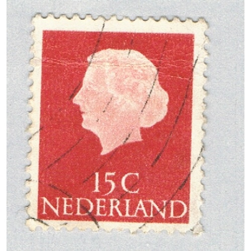 Netherlands 346 Used Queen Juliana 2 1953 (BP70008)