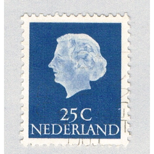 Netherlands 348 Used Queen Juliana 2 1953 (BP70009)
