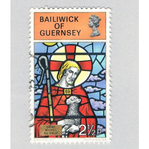 Guernsey 86 Used Christmas 1973 (BP70206)