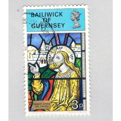 Guernsey 87 Used Christmas 1973 (BP70207)