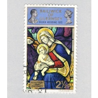 Guernsey 74 Used Virgin and child 1 1972 (BP70210)