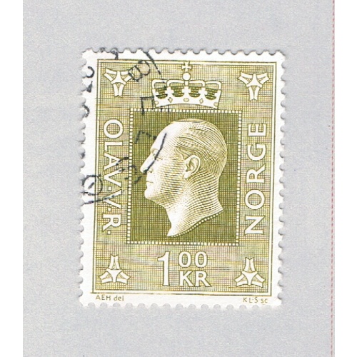 Norway 537 Used King Olav V 1 1969 (BP70307)