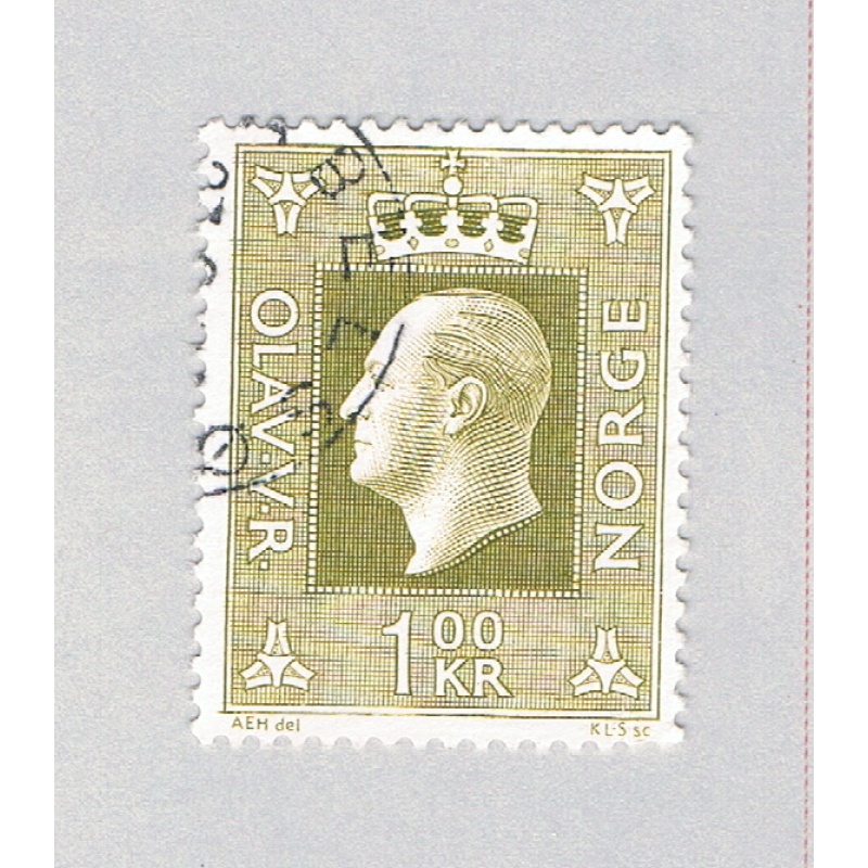 Norway 537 Used King Olav V 1 1969 (BP70307)