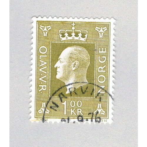 Norway 537 Used King Olav V 2 1969 (BP70308)