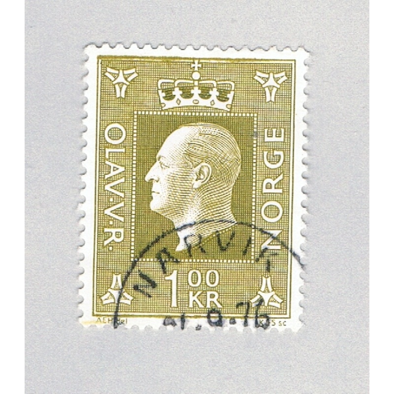Norway 537 Used King Olav V 2 1969 (BP70308)