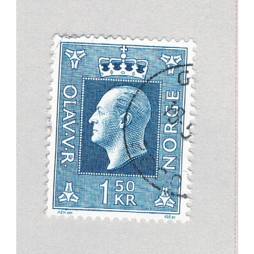 Norway 538 Used King Olav V 1 1969 (BP70310)