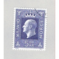 Norway 540 Used King Olav V 1 1969 (BP70313)