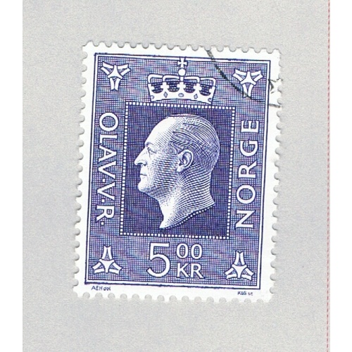 Norway 540 Used King Olav V 1 1969 (BP70313)