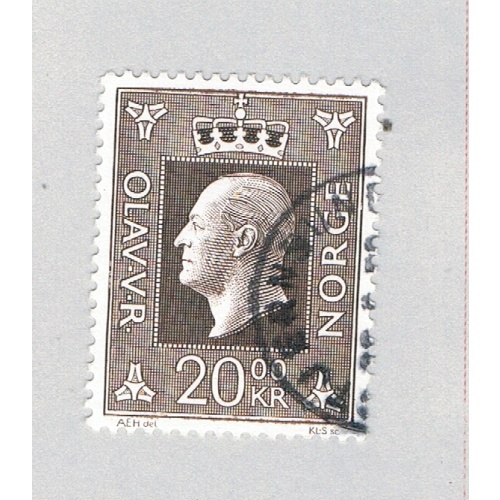 Norway 542 Used King Olav V 1969 (BP70317)